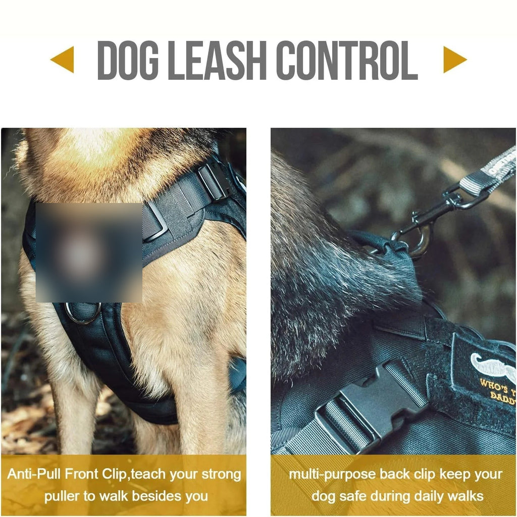 GroundedPup Adventure Harness — No-Pull Control for Real Trails